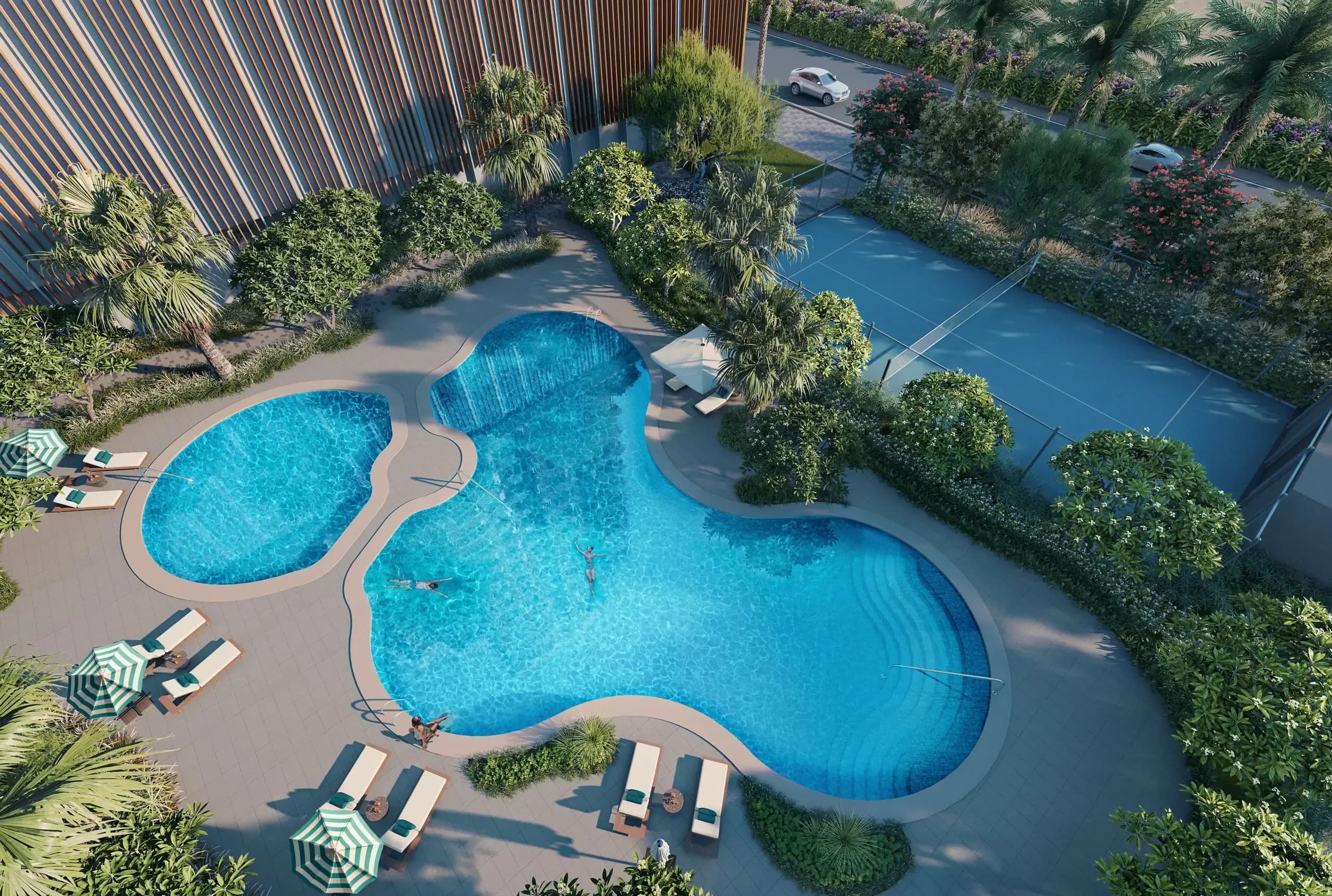 Al Hamra Waterfront Pool Top View.webp